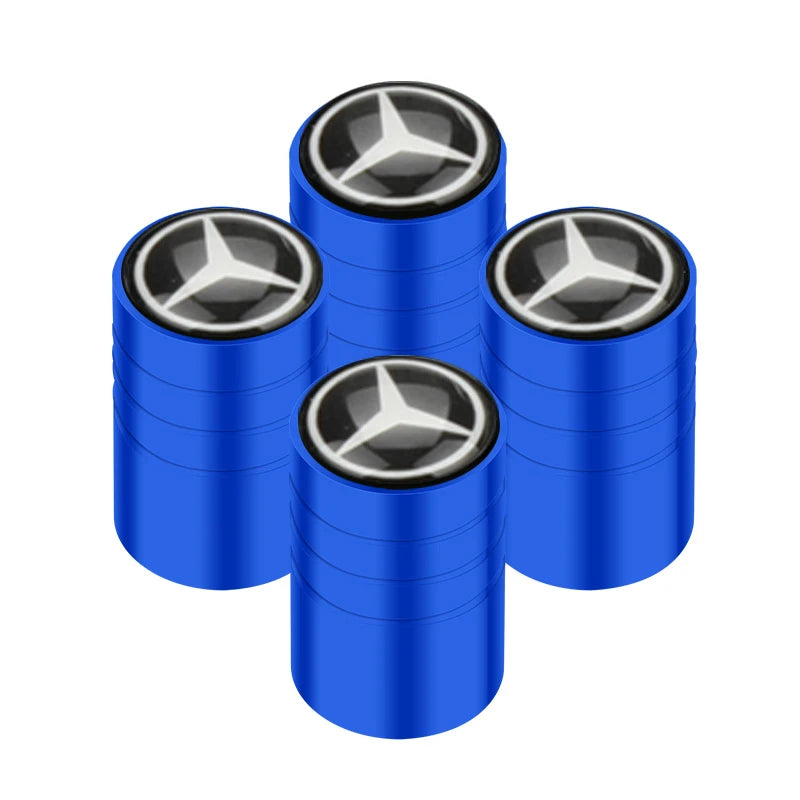 4 fundas para emblema de coche para Mercedes Benz Clase A, C200L, GLC, GLK, CLA y GLA.