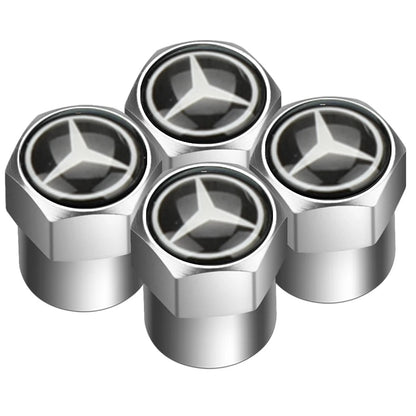 4 fundas para emblema de coche para Mercedes Benz Clase A, C200L, GLC, GLK, CLA y GLA.