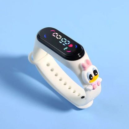 Relojes de moda para niños y niñas, pulsera electrónica deportiva con pantalla LED táctil, reloj de Spiderman para niños y mujeres, reloj resistente al agua