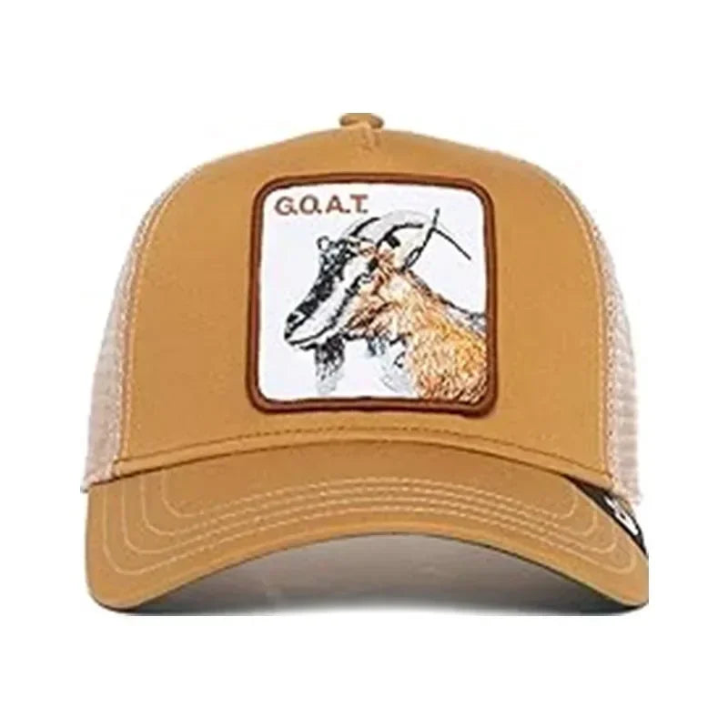 Gorra de béisbol bordada unisex, gorra de tiburón, gorra de animal, gorra de león, gorra de tigre, gorra de gallo, gorras de granja, gorras casuales, gorra de protección solar