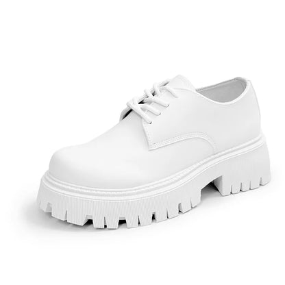 Botas para hombre, suela gruesa, zapatos informales para hombres