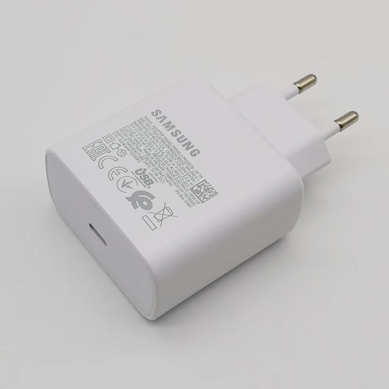 Cargador Samsung de 45 W, adaptador de carga superrápida de 1,8 M, tipo C, para Galaxy S24, S23, S22, S21, S20, Note 20, Ultra 10, Z Flip Fold 6, 5, 4, 3 y 2