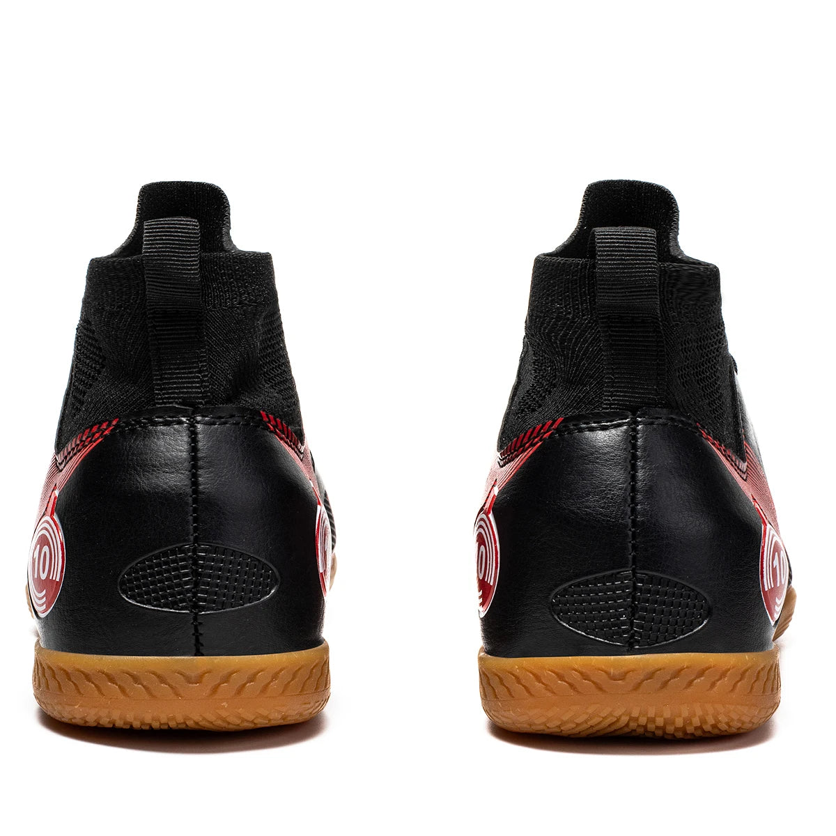 zapatos de fútbol de fondo plano para interiores