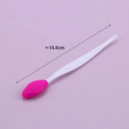 1 brosse de soin de la peau en silicone, brosse de nettoyage du visage, brosse exfoliante pour le nez, outils pour éliminer les points noirs 