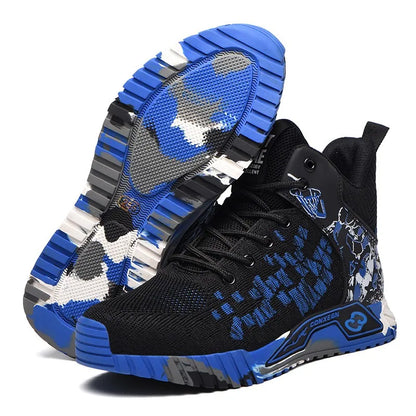 Zapatillas De Seguridad Para Hombre, zapatos De Trabajo transpirables con punta De acero, antigolpes y antiperforación