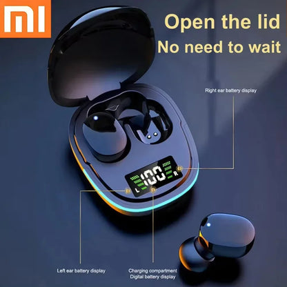 Auriculares deportivos Xiaomi G9S TWS con Bluetooth, control táctil, sonido estéreo HiFi, impermeables, intrauditivos para juegos con micrófono