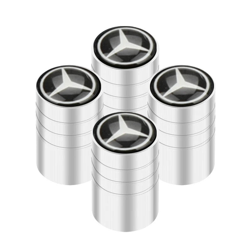 4 fundas para emblema de coche para Mercedes Benz Clase A, C200L, GLC, GLK, CLA y GLA.
