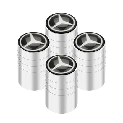 4 fundas para emblema de coche para Mercedes Benz Clase A, C200L, GLC, GLK, CLA y GLA.