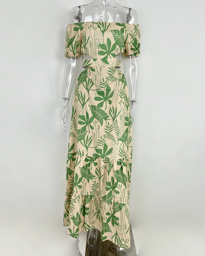 Robe moulante à imprimé tempérament sexy pour femme, robe ample à lacets à manches courtes et à la mode pour femme, robe taille haute