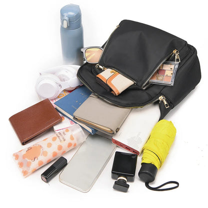 Women Casual Travel Backpack Waterproof Oxford Shoulder Bag Large Capacity Handbag.