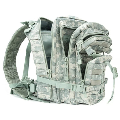 Mochila táctica de 35 litros, mochila de asalto Molle para hombres y mujeres, mochilas para viajes, camping, caza y senderismo