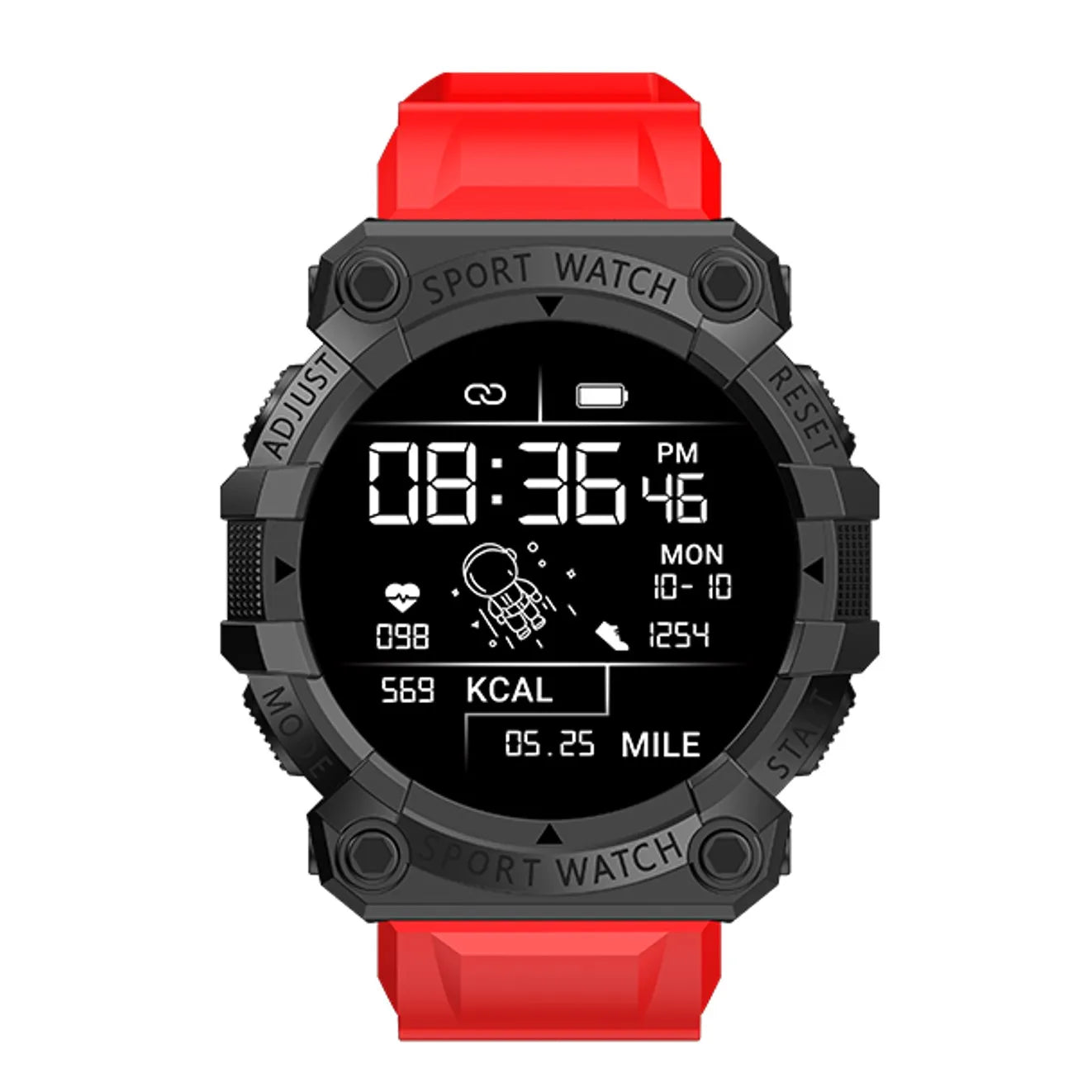Reloj inteligente para hombre y mujer, deportivo, con pantalla táctil, resistente al agua, Bluetooth, compatible con Android e iOS.