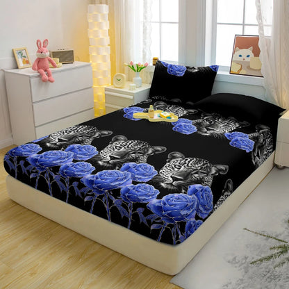 Literie imprimée pour chambre, linge de lit, taies d'oreiller ne sont pas inclus.