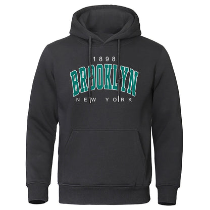 Sudadera con capucha estampada para hombre, ropa creativa con cuello redondo, sudadera de gran tamaño a la moda, Sudadera con capucha de cuello redondo a la moda para hombre