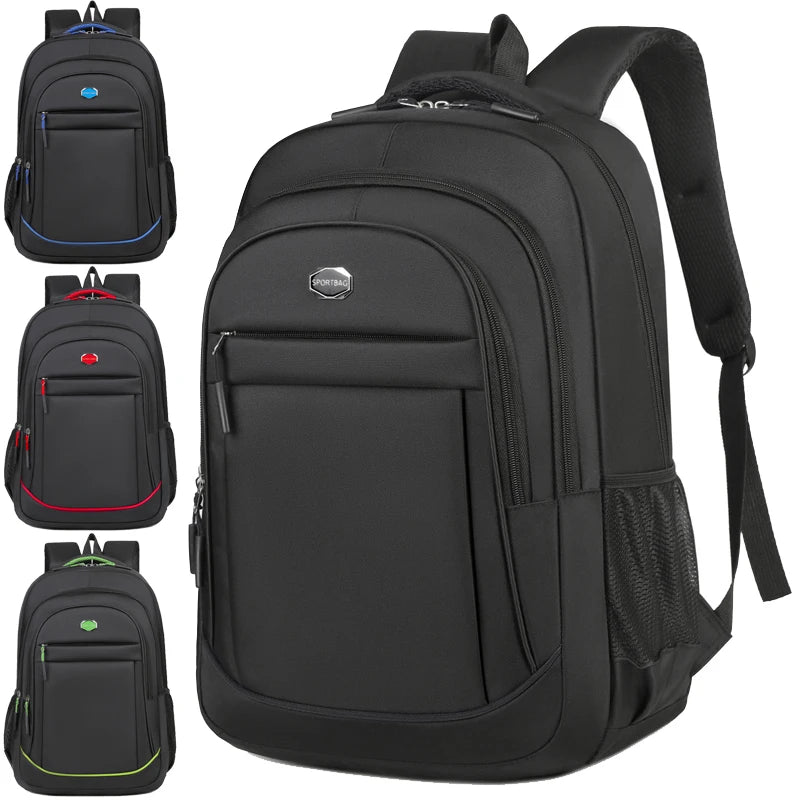 Mochila para hombres y mujeres, mochila de gran capacidad para viajes, oficina, escuela y desplazamientos