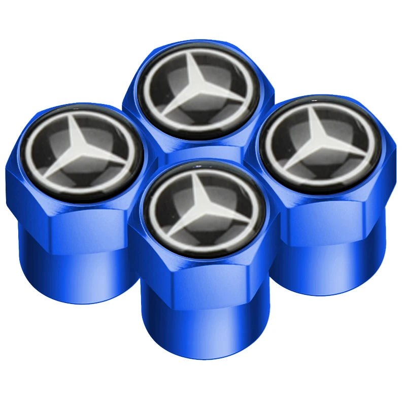 4 fundas para emblema de coche para Mercedes Benz Clase A, C200L, GLC, GLK, CLA y GLA.