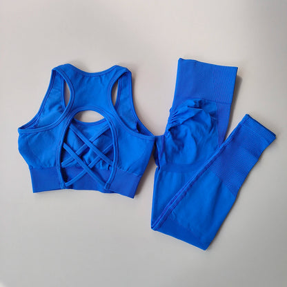 Conjuntos de yoga, ropa deportiva, entrenamiento, sujetador deportivo, ropa de gimnasio