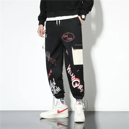 Pantalones cargo de moda para hombre, estilo japonés, para jóvenes, versátiles, con múltiples bolsillos, holgados, casuales, para hombre