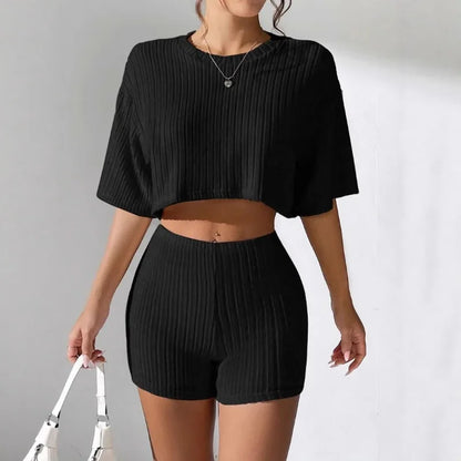 Conjunto de Dos Piezas de Moda Primavera-Verano para Mujer