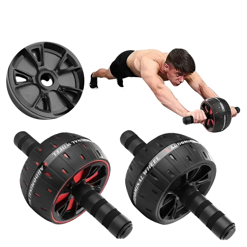 Rodillo grande para ABS, rueda de entrenamiento, equipo de ejercicio, núcleo Abdominal, gimnasio en casa, dispositivo muscular, Fitness, hombres y mujeres, pérdida de peso