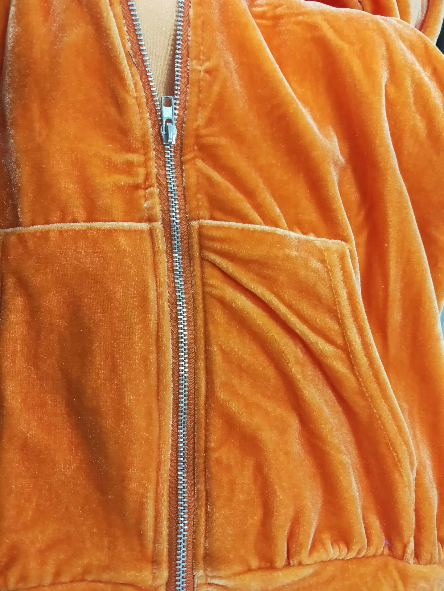Conjunto de chándal de terciopelo para mujer,sudadera con capucha de terciopelo informal de otoño