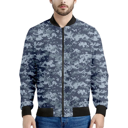 Chaqueta con patrón de camuflaje de mosaico para hombre, sudaderas casuales de manga larga con estampado , Chaquetas deportivas con cremallera, abrigo, Tops de calle