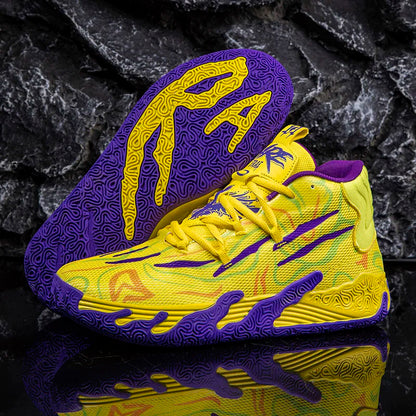 New men's basketball shoes, breathable and comfortable sports shoes, training basketball shoes, women's shoes