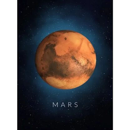 Cuadros de sol y Venus, carteles nórdicos para vivir, Saturno, Marte, tierra, Plutón, planeta, arte de pared, lienzo e impresiones, decoración de pared para habitación