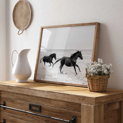 Imagen artística de pared de animales para decoración del hogar y habitación de granja