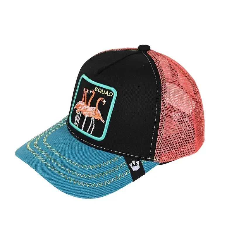 Gorra de béisbol bordada unisex, gorra de tiburón, gorra de animal, gorra de león, gorra de tigre, gorra de gallo, gorras de granja, gorras casuales, gorra de protección solar