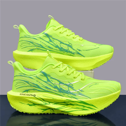 Zapatillas deportivas para hombres y mujeres con placa de carbono antideslizantes