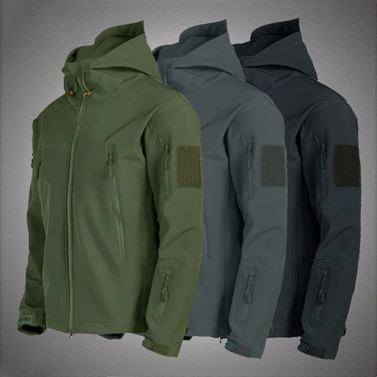 Chaqueta para Hombres Táctica a prueba de viento chaqueta impermeable hombre