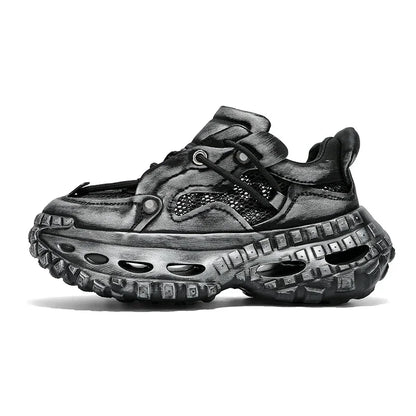 zapatos casuales retro para hombre, cómodos de uso universal,tambien a prueba de golpes para correr al aire libre, entrenamiento físico, zapatillas deportivas