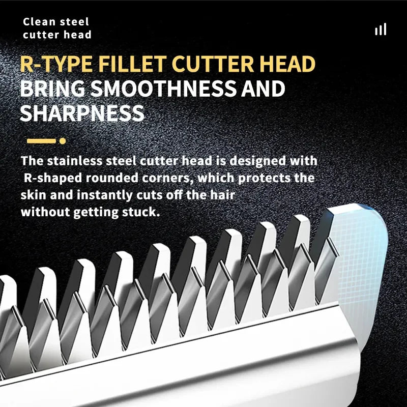Cortadora de pelo eléctrica profesional Kemei KM-2628 KM-678 KM-2024, cortadora de barba, afeitadora recargable para hombres, kit recortador de pelo