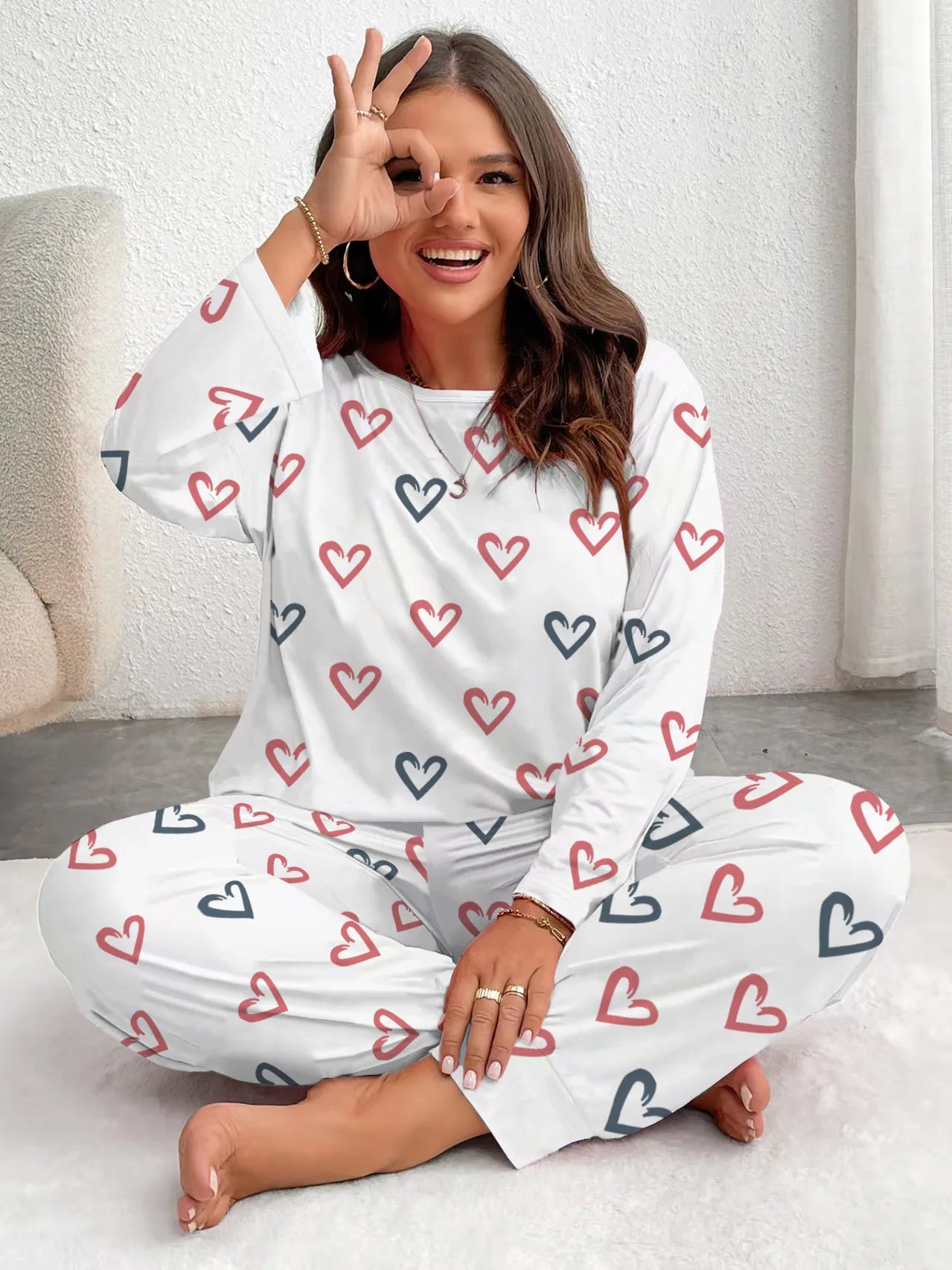 Conjunto de pijama para mujer, ropa de dormir