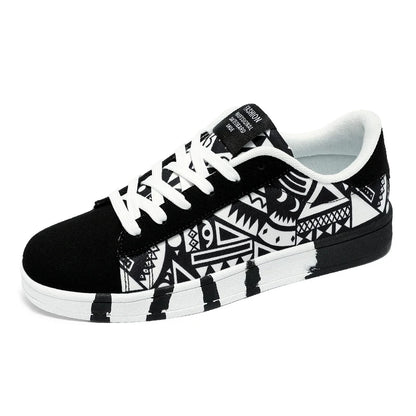 Zapatos vulcanizados rojos de alta calidad para hombre, zapatillas informales Unisex, zapatillas planas con grafiti a la moda de 46 tamaños, zapatos de Skateboard para hombre