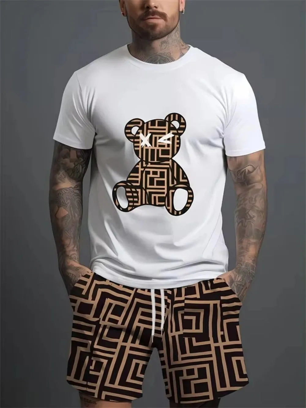 Nuevo conjunto informal de uso diario para hombre