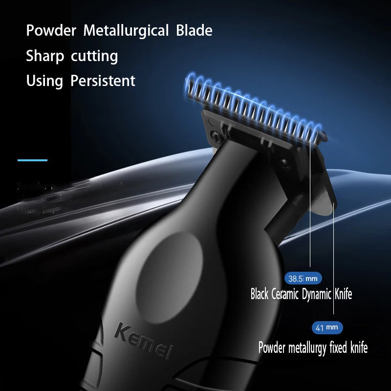 Kemei KM-2296 KM-2299 Kit de tondeuse à cheveux Rasoir électrique pour hommes Tondeuse à cheveux professionnelle