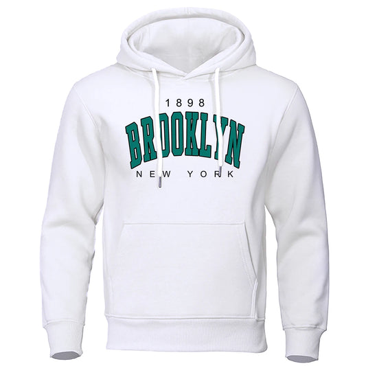 Sudadera con capucha estampada para hombre, ropa creativa con cuello redondo, sudadera de gran tamaño a la moda, Sudadera con capucha de cuello redondo a la moda para hombre