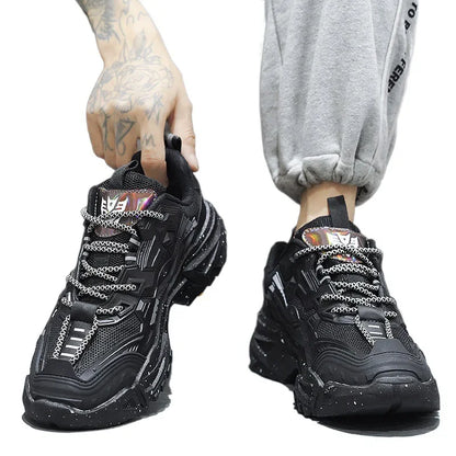 zapatos deportivos informales de invierno , zapatillas para hombre, zapatos versátiles