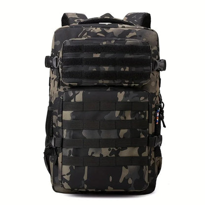 Mochilas tácticas, mochila de camuflaje para hombre, mochila para senderismo y acampada, mochila para deportes al aire libre multicapa de gran capacidad