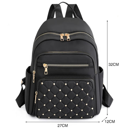 Fashion women backpack high quality nylon backpacks large travel backpack for women big school bags for teenage girls shoulder bag