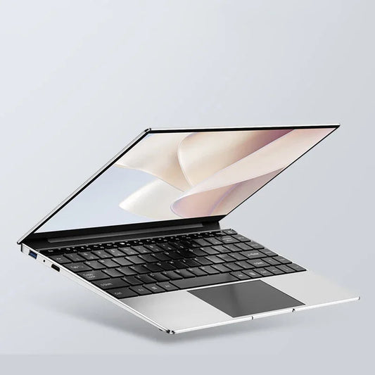 Ordinateur portable ultra fin de 14,1 pouces, 16 Go de RAM, 2 To de SSD, Intel N3700, ordinateur portable de jeu, écran 1920 x 1080, PC d'étude de bureau, Windows 11 Pro