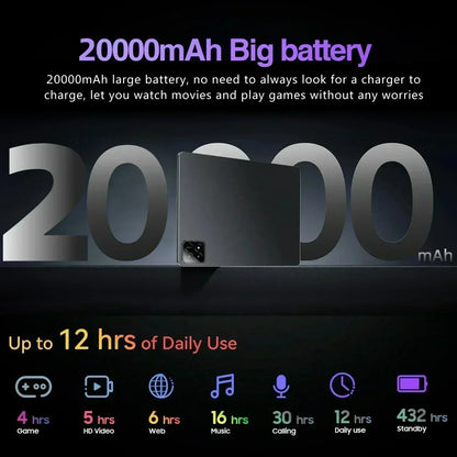 Tableta Pad 7S Pro Global Mi de 11 pulgadas, Android 14, 16 GB, 1 TB, Snapdragon 8 Gen2, 4K HD, 5G, WIFI, Bluetooth, WPS, 20000 mAh, 2025