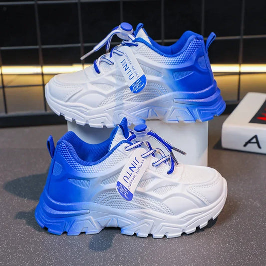 Zapatillas para correr para niños y niñas, ultraligeras, de fondo suave, de malla transpirable, novedad de verano, zapatos deportivos para niños