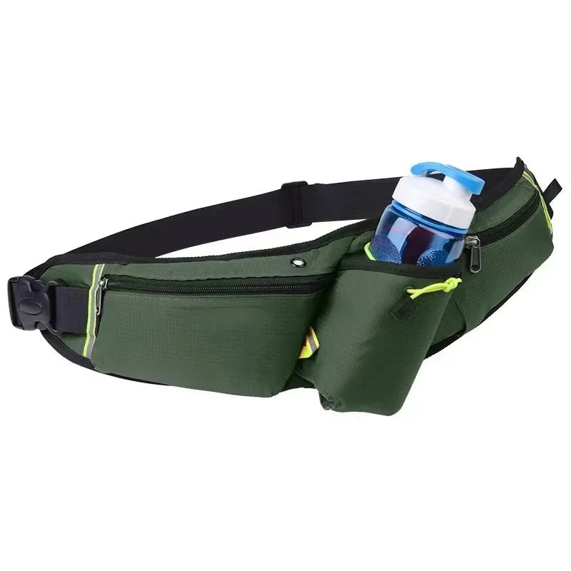 Mini cinturón para correr Unisex, equipo multifuncional para exteriores, impermeable, Invisible, bolsa de cintura ultrafina para hombres y mujeres