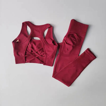 Conjuntos de yoga, ropa deportiva, entrenamiento, sujetador deportivo, ropa de gimnasio