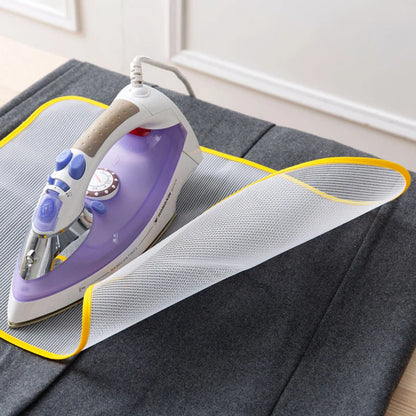 1 tapis de protection en maille pour tissu de repassage, isolation thermique contre la pression, coussin pour vêtements délicats à la maison, housse de planche à repasser