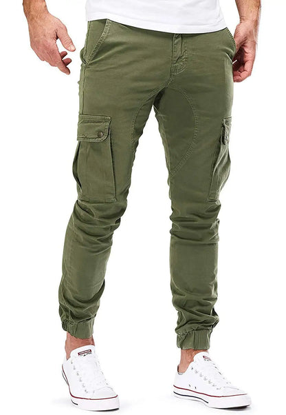 antalones de trabajo para hombre nuevos 2025, pantalones casuales rectos y sueltos para hombres europeos y americanos, pantalones de trabajo con bolsillos para hombre