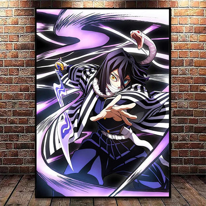 impresiones de decoración del hogar de Nezuko y Tanjiro, pintura en lienzo para sala de estar y dormitorio, regalos Murales